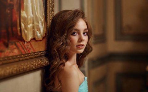 Ballerina у классической картины портрет